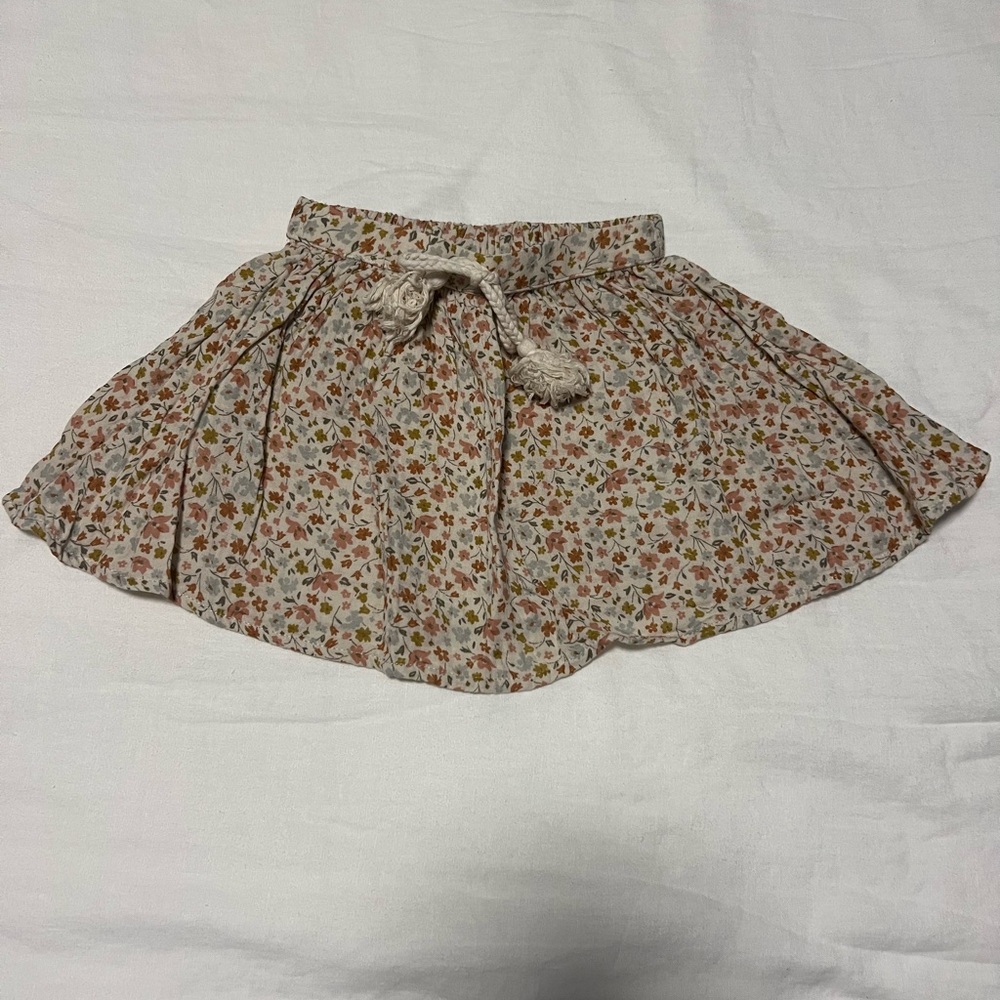 Rylee and Cru Flower Field skirt 2-3Y